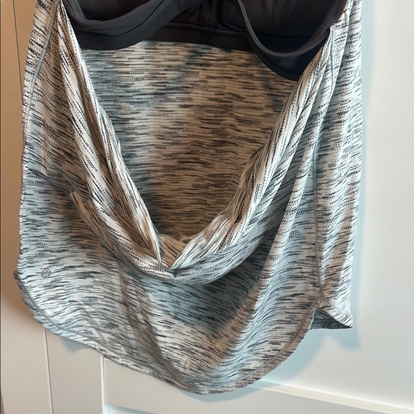 lululemon athletica Gray Strappy Tank Top - Picture 4 of 5